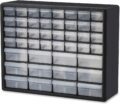 Akro-Mils 44-Drawer Plastic Drawer Storage Cabinet for Garage Organization, Bead Organizer, Building Bricks Storage, Teacher Toolbox, Makeup Organizer, 20″ W x 6″ D x 16″ H,… by Akro-Mils