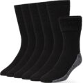 Alvada Merino Wool Hiking Socks Thermal Warm Crew Winter Boot Sock For Men & Women 3 Pairs by Alvada