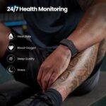 Amazfit Helio Strap Fitness Tracker Wristband, 24/7 Activity & Sleep Tracker with Heart Rate, 10 Days Battery, 27 Sports Modes, Strength Training, Hyrox Race, Subscription Free... by Amazfit