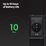 Amazfit Helio Strap Fitness Tracker Wristband, 24/7 Activity & Sleep Tracker with Heart Rate, 10 Days Battery, 27 Sports Modes, Strength Training, Hyrox Race, Subscription Free... by Amazfit