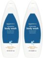 Amazon Basics Body Wash for Moisturizing Skin, Fresh, 22 fl oz (Pack of 2) by Amazon Basics