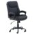Amazon Basics Classic Puresoft PU Padded Mid-Back Height Adjustable Office Computer Desk Chair with Armrest, 26″D x 23.75″W x 42″H, Black by Amazon Basics