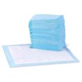 Amazon Basics Dog and Puppy Pee Pads, 5-Layer Leak-Proof Super Absorbent, Quick-Dry Surface, Potty Training, Regular (22×22″), 100 Count, Blue & White by Amazon Basics