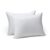 Amazon Basics Down Alternative Pillow for Back Side Sleepers, Medium Density, Standard Size, 26″ x 20″, 2-Pack, White by Amazon Basics