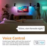 Amazon Basics Smart A19 LED Light Bulb, Color Changing, 9W (60W Equivalent), 800LM, Works with Alexa Only, 2.4 GHz Wi-Fi, No Hub Required, 1 Pack by Amazon Basics