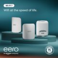 Amazon eero Pro 7 tri-band mesh Wi-Fi 7 router (newest model) – Supports internet plans up to 5 Gbps, Coverage up to 6,000 sq. ft., 3-pack by eero