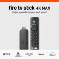 Amazon Fire TV Stick 4K Max streaming device, with AI-powered Fire TV Search, supports Wi-Fi 6E, free & live TV without cable or satellite by Amazon