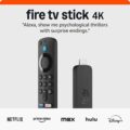 Amazon Fire TV Stick 4K (newest model) with AI-powered Fire TV Search, Wi-Fi 6, stream over 1.8 million movies and shows, free & live TV by Amazon