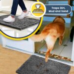 Amazon.com: Muddy Mat® Shown on TV Super Absorbent Microfiber Dog Door Mat for Muddy Paws, Non-Slip Washable Pet Rug, Quick Dry Chenille Entryway Carpet, Machine Washable Indoor... by