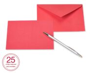 American Greetings Single Panel Blank Cards with Envelopes, Rainbow Colors (200-Count) by American Greetings