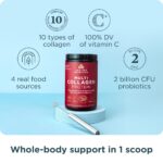 Ancient Nutrition Collagen Powder Protein with Probiotics, Unflavored Multi Collagen Protein with Vitamin C, 45 Servings, Hydrolyzed Collagen Peptides Supports Skin and Nails,... by Ancient Nutrition