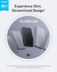 Anker MagGo Power Bank, Ultra-Slim 10,000mAh Magnetic Battery Pack, Qi2 Certified 15W Ultra-Fast MagSafe Compatible Portable Charger, Ergonomic Design, for iPhone17/16/15/14... by Anker