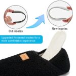 ANLUKE Slipper for Women Men Slipper Socks Fuzzy House Shoes Rubber Sole Slip On Soft-Lightweight Non Slip Indoor/Outdoor by ANLUKE