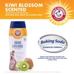 Arm & Hammer for Pets Super Deodorizing Shampoo for Dogs | Best Odor Eliminating Dog Shampoo | Great for All Dogs & Puppies, Fresh Kiwi Blossom Scent, 20 oz, 2-Pack by Arm & Hammer