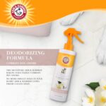 Arm & Hammer for Pets Ultra Fresh Waterless Bath Spray in White Jasmine Scent | Dry Dog Shampoo, Deodorizer by Arm & Hammer