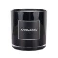 Aroma360 – My Way 55oz Candle – Luxury Scented Candles with Essential Oils – Lush Sandalwood, Warm Virginia Cedar & Iris – Aromatherapy – Soy Candles – 300hr Burn by Aroma360