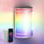 ASD 10 Inch Smart RGBW LED Outdoor & Indoor Wall Mount Light Fixture – Nickel RGB Wall Sconce Exterior Lighting – 120-277V 15W 2700-6500K Dimmable, Remote Control, Alexa – Front… by ASD