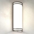 ASD 18 Inch LED Outdoor & Indoor Wall Mount Light Fixture – Oil Rubbed Bronze Modern Wall Sconce Lighting – 20W 120-277V 3000K 4000K 5000K Adjustable Dimmable Front Door & Patio… by ASD