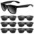 ASTARON Black Sunglasses Bulk, 6/12/24/48 Pack Sunglasses Party Favors for Summer Beach Pool Birthday Wedding Party Supplies by ASTARON