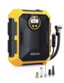 AstroAI Tire Inflator Air Compressor 12V DC Portable Air Compressor Car Accessories Auto Tire Pump 100PSI with LED Light Digital Air Pump for Car Tires Bicycles Other Inflatables by AstroAI