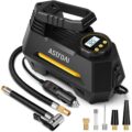 AstroAI Tire Inflator Portable Air Compressor Air Pump for Car Tires-Car Accessories, 9.8Ft Cord-12V DC-Powered Auto Pump with Digital Pressure Gauge, Emergency LED Light for… by AstroAI