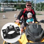 ATV Grab Strap, Sturdy Safety Motocycle Grab Strap Universal for 0.75-1.37 Inch Handelbar Paracord Grip Handle for Kids Compatible with Can Am Outlander Honda Foreman ATV... by GOLPEW