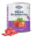 Augason Farms Freeze Dried Sliced Strawberries Can – Gluten Free Snack for Baking, Smoothies, and Emergency Storage – Healthy Individual Fruit Snacks – 6.5 Ounces (18 Servings) by Augason Farms