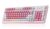AULA 99 Key Keyboard, Wireless Gaming Keyboard Bluetooth Computer Keyboards Creamy Cute with Number Pad RGB Backlit Tri-Mode BT/2.4GHz/USB-C – Pink by AULA
