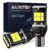 AUXITO 912 921 LED Bulb for Backup Light Reverse Lights High Power 2835 15-SMD Chipsets Error Free T15 906 922 W16W Bulbs, 6000K White, Exterior Light Bulbs (Upgraded, Pack of 2) by AUXITO