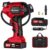 AVID POWER Tire Inflator Portable Air Compressor, 20V Cordless Car Tire Pump, Rechargeable Battery Powered Air Compressor w/12V DC Adapter, Digital Pressure Gauge by AVID POWER