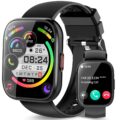 aycy Smart Watch for Men Women Bluetooth Call, 1.85″ HD Touch Screen Fitness Watch with Sleep Heart Rate Monitor, 112+ Sports Modes, IP68 Waterproof Activity Trackers for… by aycy
