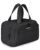 BAGSMART Travel Toiletry Bag, Lightweight Large Wide-open Travel Bag for Women, Puffy Cosmetic Makeup Bag Organizer with Handle for Accessories,Essentials, Toiletries, Black by BAGSMART