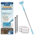 Baseboard Buddy – Baseboard & Molding Cleaning Tool! Includes 1 Baseboard Buddy and 3 Reusable Cleaning Pads, As Seen on TV by Baseboard Buddy