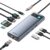Baseus Laptop Docking Station Dual Monitor 4K@120Hz, 9 in 1 USB C Hub with 2 HDMI, 1000Mbps LAN, Max 85W PD, 3 USB, SD Card Reader, USB C Dock Compatible with iPhone… by Baseus