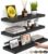 BAYKA Floating Shelves for Wall, Wall Mounted Rustic Wood Shelves for Bathroom, Bedroom, Living Room, Kitchen, Hanging Shelf for Books/Storage/Room Decor with 22lbs Capacity… by BAYKA
