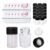 Beauticom 2ML Clear Glass Vial 144 Pieces – 1/2 DRAM (1/16 OZ.) Clear with Screw Caps with Orifice Reducer and Dropper Top by Beauticom