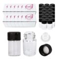 Beauticom 2ML Clear Glass Vial 144 Pieces – 1/2 DRAM (1/16 OZ.) Clear with Screw Caps with Orifice Reducer and Dropper Top by Beauticom