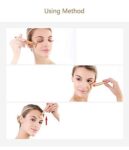Beauty Bar 24k Golden Pulse Facial Massager, T-Shape Electric Sign Face Massage Tools for Sensitive Skin Face Pull Tight Firming Lift by DANGSHAN