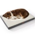 Bedsure Dog Beds Large Sized Dog – Comfy Flat Pet Beds with Removable Washable Cover, Orthopedic Egg Crate Foam Puppy Mat, Suitable for Pet Up to 65 lbs by Bedsure