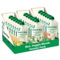 Beech-Nut Baby Food Pouches Variety Pack, Veggie Purees, 3.5 oz (18 Pack) by Beech-Nut