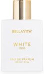 BellaVita Luxury White OUD Unisex Perfume 100Ml | Premium Arabic Men and Women Perfumes | Notes of Artemisia, Musk, Oud Vetiver and Freesias | Exquisite Unisex Arabian Perfume... by Bella Vita Luxury