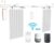 Beltless Smart Curtain System: WiFi Control, Heavy Duty, Alexa and Google Home Compatible, Adjustable Length, Easy Installation, Center Open (0-13 ft) by HC