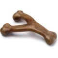 Benebone Wishbone Durable Dog Chew Toy for Aggressive Chewers, Real Bacon, Made in USA, Medium by Benebone