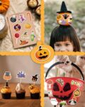 Benresive 300 Pcs Halloween Stickers for Kids - Bulk Halloween Crafts Party Favors, Goody Bag Stuffers, Waterproof Vinyl Laptop & Water Bottle Stickers by Benresive
