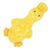 Best Pet Supplies Interactive Squeaky Dog Chew Toy, Ideal Dog Toys for Chewers, Small, Medium & Large Dogs, and Fetch Lovers – Crinkle Duck (Yellow), Large by Best Pet Supplies