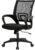BestOffice | Ergonomic Office Chair | Mid-Back Swivel Desk Chair | Breathable Backrest & Lumbar Support | Adjustable Height | Sponge Seat | Rolling Wheels | Dark Black | for… by BestOffice