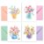Blank Cards with Envelopes – 24 Floral Empty pamphlets with covers – 4 Assorted Note Paper for All Occasions! Empty decor sheets and Envelopes Stationary Set for Personalized… by Sweetzer & Orange