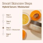 BLITHE Pressed Serum Gold Apricot Glass Skin Korean Skincare Moisturizer/Serum - Niacinamide Serum for Natural Glow & Radiance, Face Serum for Women 1.68 Fl Oz by BLITHE
