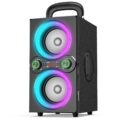Bluetooth Speakers, 80W(Peak) Wireless TWS Portable Bluetooth Speaker, Beat-Driven Lights, 100dB Loud Stereo Speaker with BassUp, Speakers with Subwoofer for Outdoor, Party,… by TPyesss