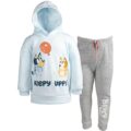 Bluey Fleece Pullover Hoodie and Pants Outfit Set Toddler to Little Kid Sizes (2T – 7-8) by Bluey